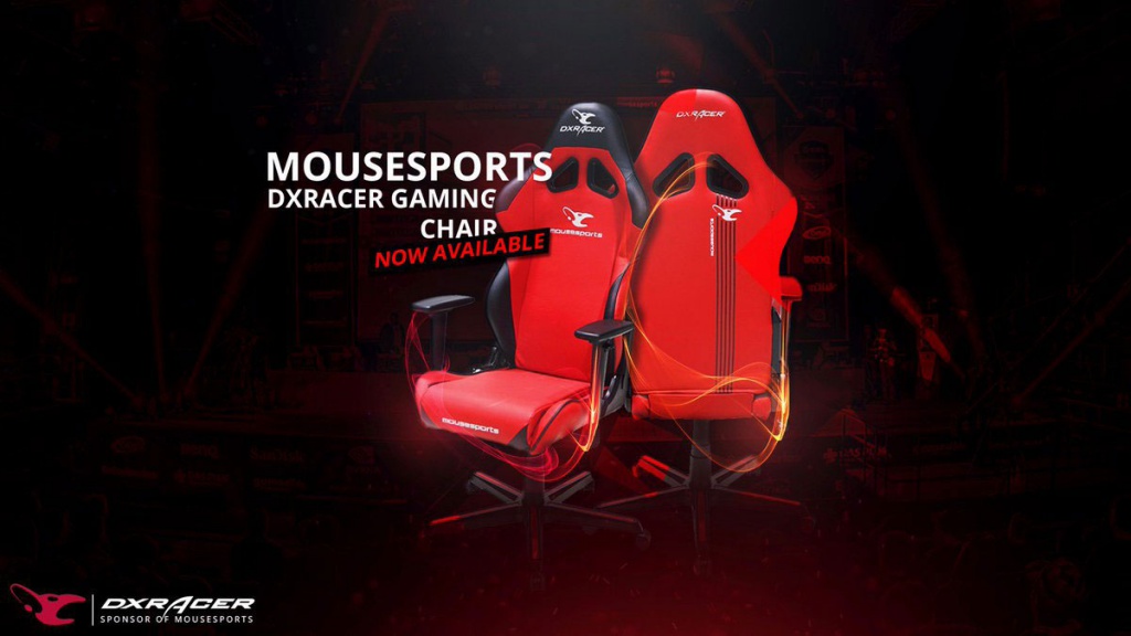 Dxracer - спонсор Mousesports